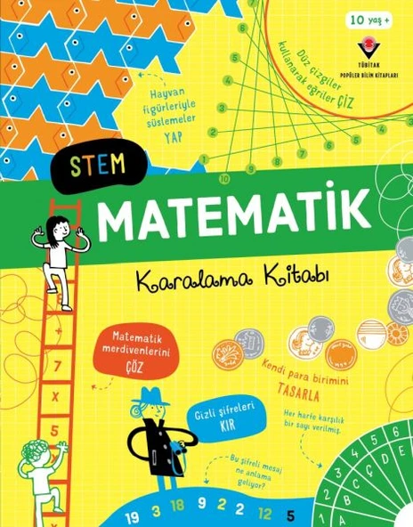 Stem Matematik Karalama Kitabı ürün görseli