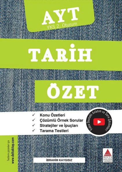 Delta Kültür YKS 2. Oturum Tarih Özet - 1