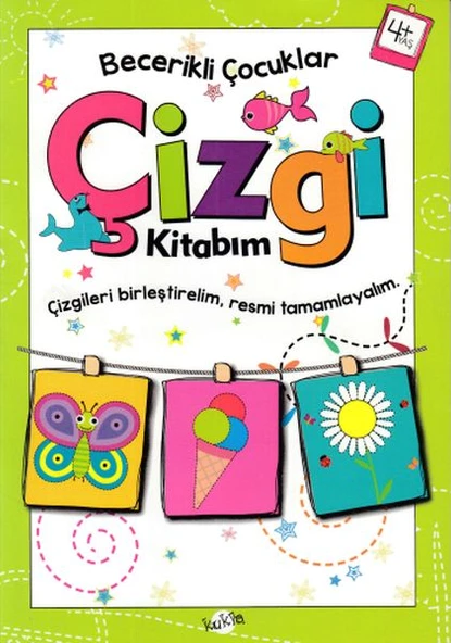 Becerikli Çocuklar - Çizgi Kitabım (4+ Yaş) ürün görseli
