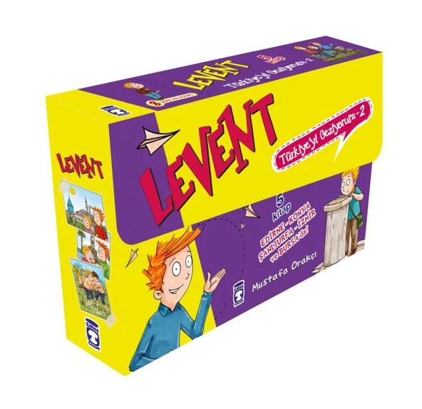 Levent Türkiye'yi Geziyorum - 2 (5 Kitap Takım) ürün görseli