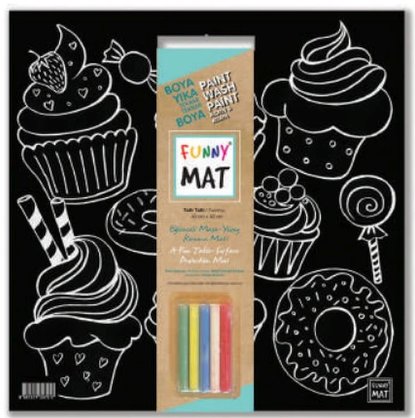 Funny Mat - Tatlı Tatlı 40x40cm ürün görseli