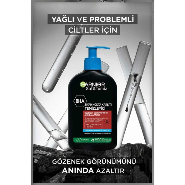 Garnier Saf & Temiz Siyah Nokta Karşıtı Temizleyici 250 ml - Resim 2