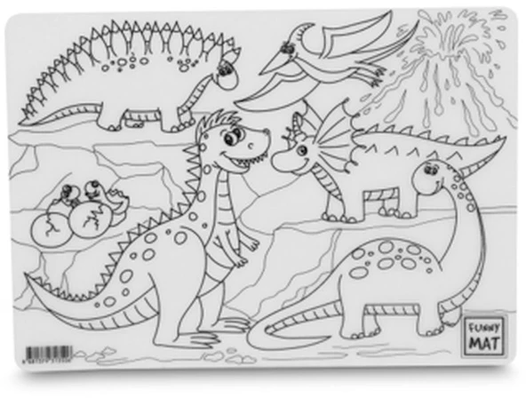 Funny Mat - Dinozor - 25,0 x 35,0 ürün görseli