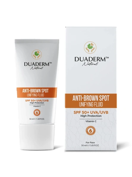 Leke Karşıtı Yüksek Koruma Anti-Brown Yüz Güneş Kremi SPF50+ (Vitamin C + UVA/UVB) 50 ml - 2