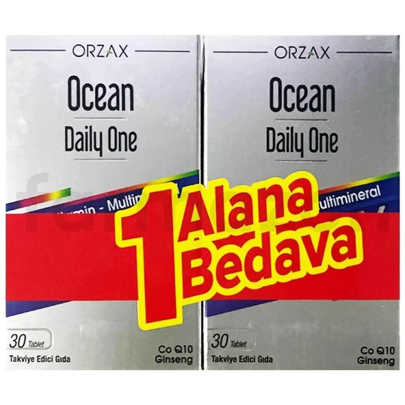 Ocean Daily One Energy 30 +30 Tablet- 1 ALANA 1 BEDAVA SKT:06/2028 ürün görseli 1