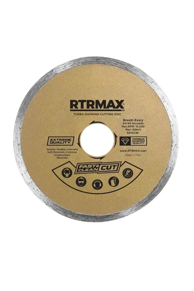 Rtrmax Reb180 Mermer Kesici Elmas 180 mm ürün görseli
