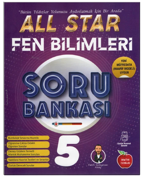 Newton 5. Sınıf Fen Bilimler All Star Soru Bankası ürün görseli