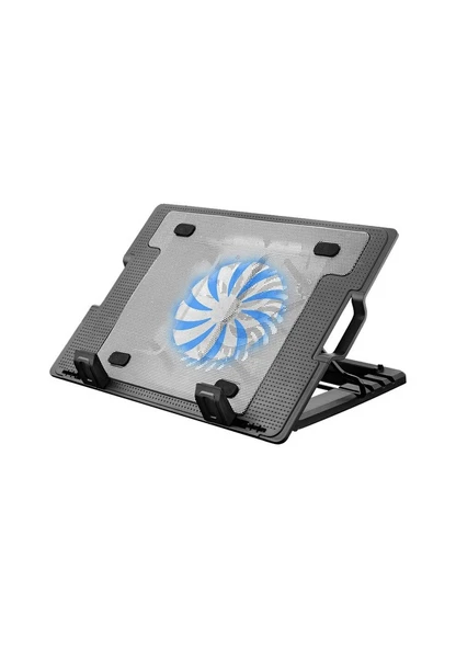 R - DATA RNC-55 14cm Tek Fan Gri Notebook Soğutucu - 1