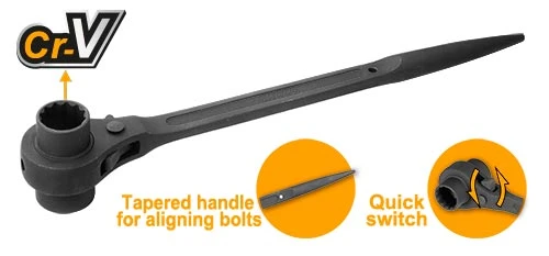 İngco HRSTW17211 17x21mm Endüstriyel Çift Taraflı Lokma Anahtarı - 1