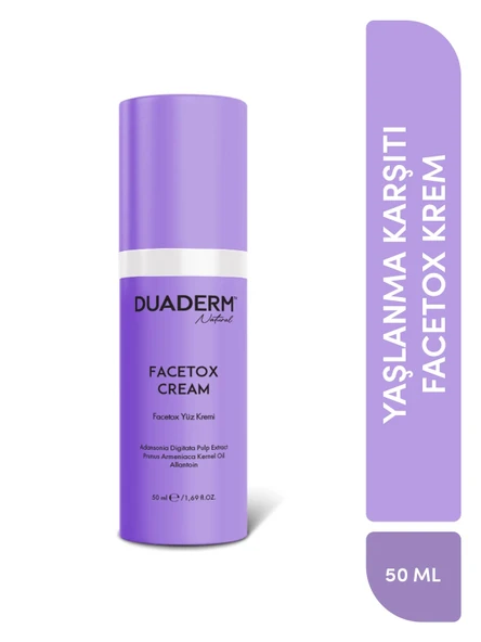 Yaşlanma Karşıtı ve Nemlendirici Facetox Krem 50 ml