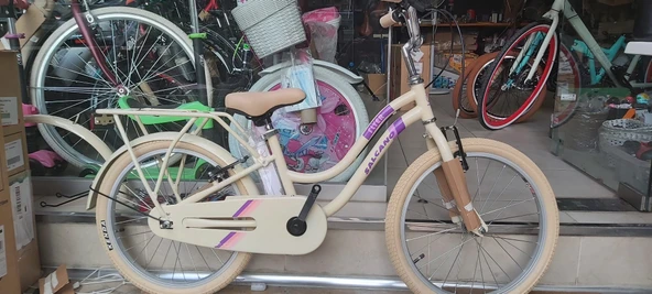 Salcano Flyer 16 Jant Çocuk Bisikleti fildişi mor ürün görseli