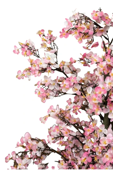 Yoğun Yapraklı 100 cm Yapay Sakura Bahar Dalı Ağacı Premium - 4