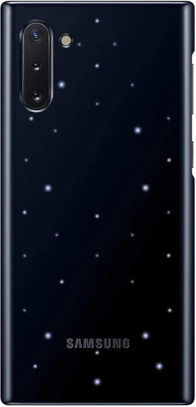 Galaxy Note 10 ile Uyumlu LED Kılıf Siyah EF-KN970CBEGTR - 1