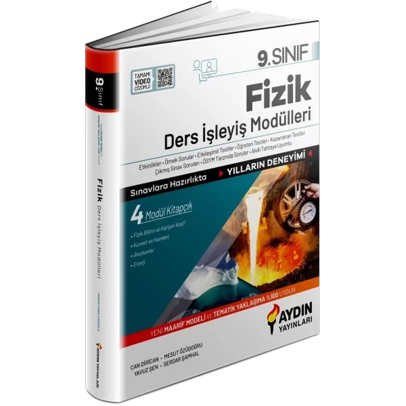 Aydın 9. Sınıf Fizik Ders İşleyiş Modülleri