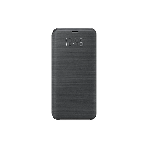 Galaxy S9 ile Uyumlu Led View Cover Kılıf Siyah EF-NG960PBEGWW - 5