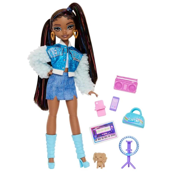 Barbie Dream Besties Barbie Brooklyn Bebek ve Aksesuarları HYC22 - 1