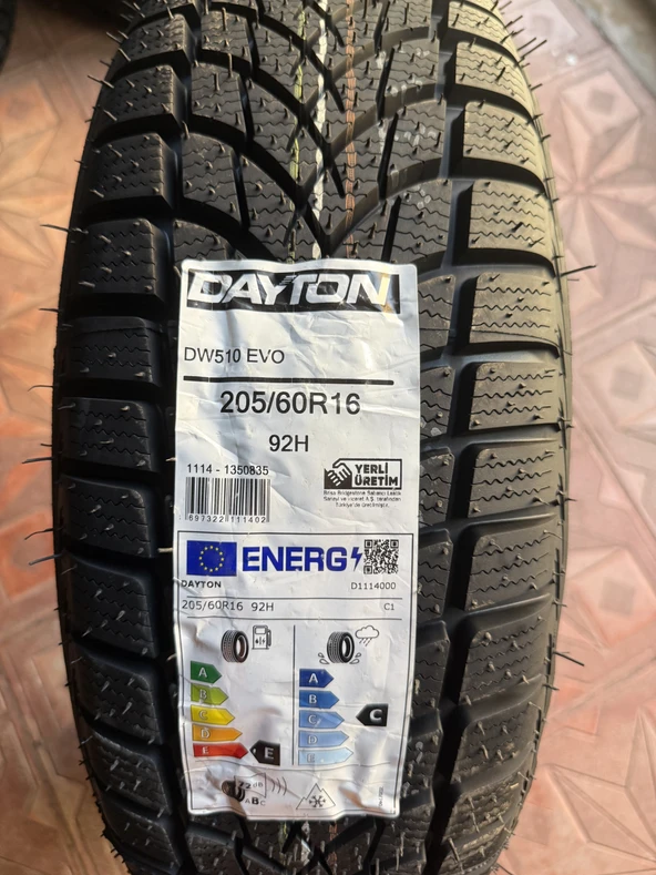 DAYTON / 205/60R16 (DW510 EVO) 2025 KIŞ LASTİĞİ ürün görseli
