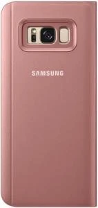 Galaxy S8 Plus ile Uyumlu Clear View Cover Kılıf Pembe EF-ZG955CPEGWW - 2