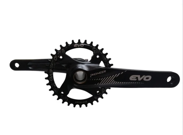 EVO Hallowtech Aynakol 34 Dişli - Siyah ürün görseli