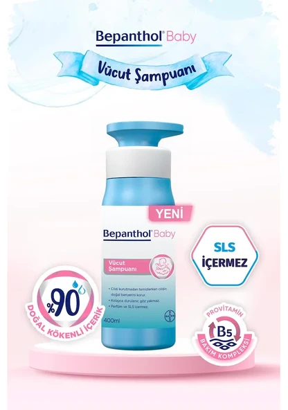 Bepanthol Baby Vücut Şampuanı 400 ml - 2