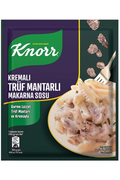 Knorr Kremalı Trüf Mantarlı Makarna Sosu 52g x 4 Adet - 2
