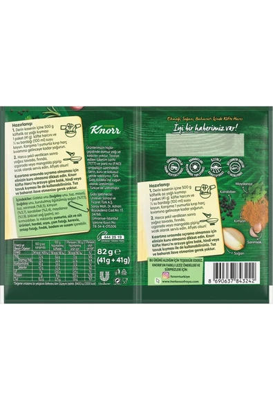 Knorr Köfte Harcı 82 gr - Resim 6