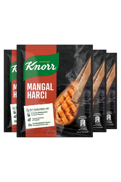 Knorr Mangal Harcı 37g X4 Adet - 2
