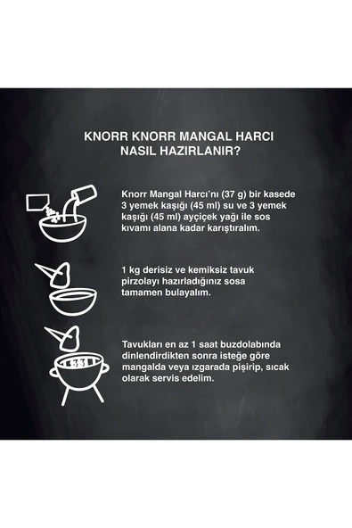 Knorr Mangal Harcı 37 g X 7 Adet - 5