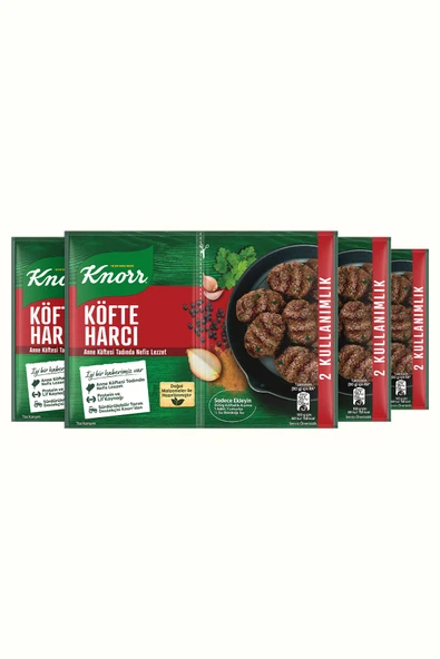Knorr Köfte Harcı 82 gr X 4 Adet - 2