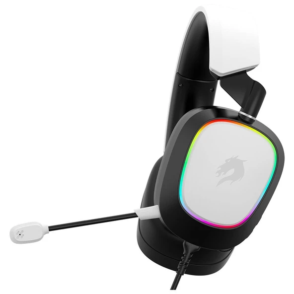 GameBooster H23W Nemesis RGB USB 7.1 Beyaz Profesyonel Oyuncu Kulaklığı