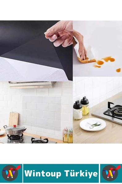 İz Bırakmaz Kolay Temizlenir Mobilya Tezgah Zemin Çizilme Önleyici Yapışkanlı Şeffaf Koruyucu Film - Resim 5