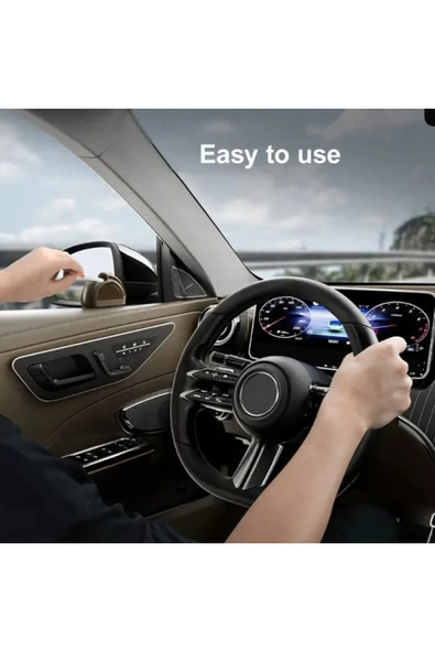 Koku Önleyici Otomatik Kapaklı Araç İçi Küllük-Isıya Dayanıklı Metal Hazne, Kol Dayamaya Uygun - Resim 6