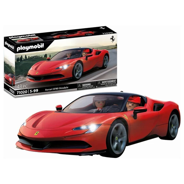 Orjinal Playmobil Ferrari SF90 Stradale Koleksiyon Oyuncak Araba Playmobil 71020 ürün görseli