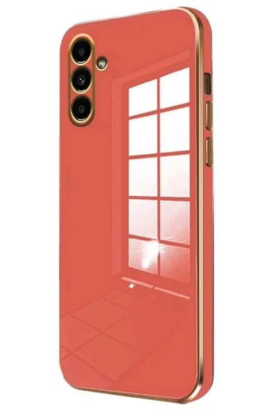 Samsung Galaxy A55 5G Kılıf Volet Silikon - Kırmızı ürün görseli