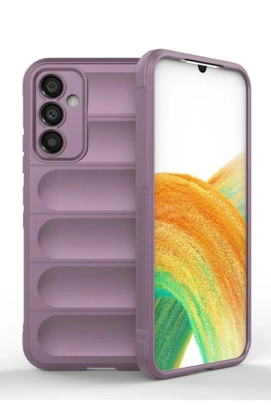 Samsung Galaxy A15 4G Kılıf Optimum Silikon - Mor ürün görseli