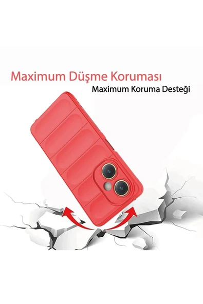 Vivo Y27 Kılıf Optimum Silikon - Lacivert - Resim 4