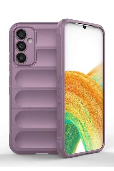 Samsung Galaxy A05S Kılıf Optimum Silikon - Mor ürün görseli