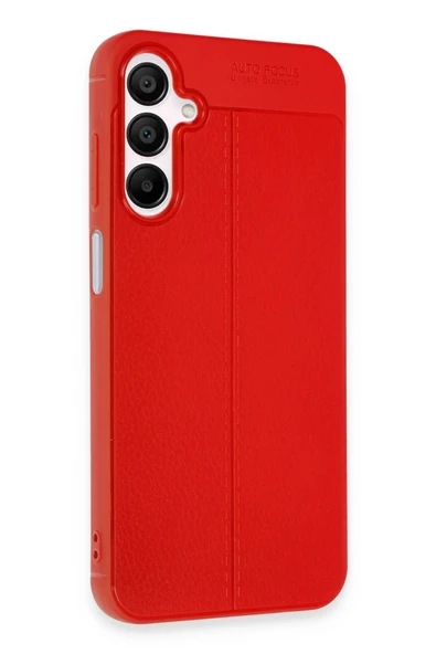 Samsung Galaxy A15 4G Kılıf Auto Focus Kapak - Kırmızı - Resim 2