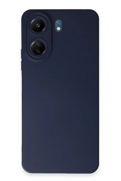 Xiaomi Redmi 13C Kılıf Nano içi Kadife Silikon - Lacivert ürün görseli
