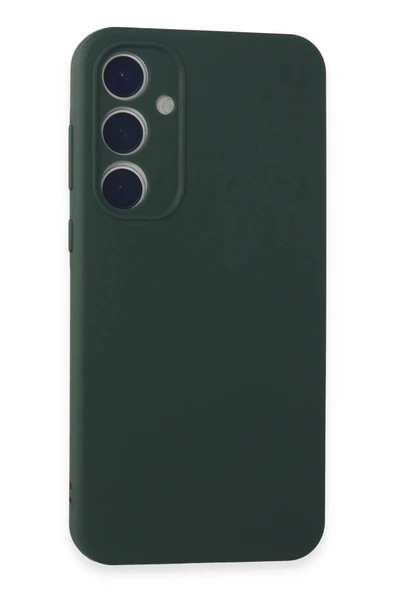 Samsung Galaxy A35 5G Kılıf First Silikon - Koyu Yeşil ürün görseli