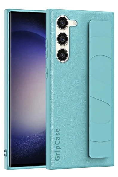 Samsung Galaxy S24 Kılıf Data Kapak - Açık Mavi - Resim 3