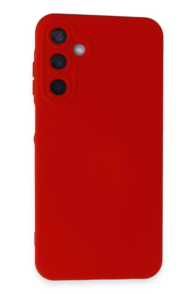 Samsung Galaxy A15 4G Kılıf Nano içi Kadife Silikon - Kırmızı ürün görseli
