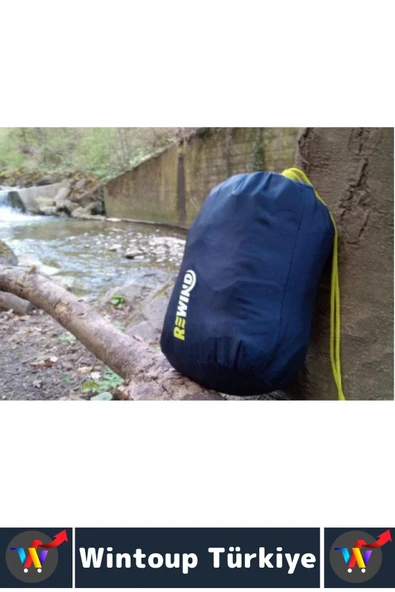 Dayanıklı Kamp Piknik Outdoor 200 Kg Kapasiteli Hızlı Kuruyan Tek Çift Kişilik Taşıma Çantalı Hamak - 3