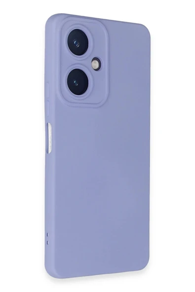 Vivo Y27 Kılıf Nano içi Kadife Silikon - Lila - Resim 2