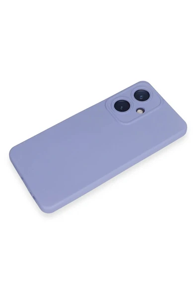 Vivo Y27 Kılıf Nano içi Kadife Silikon - Lila - Resim 4