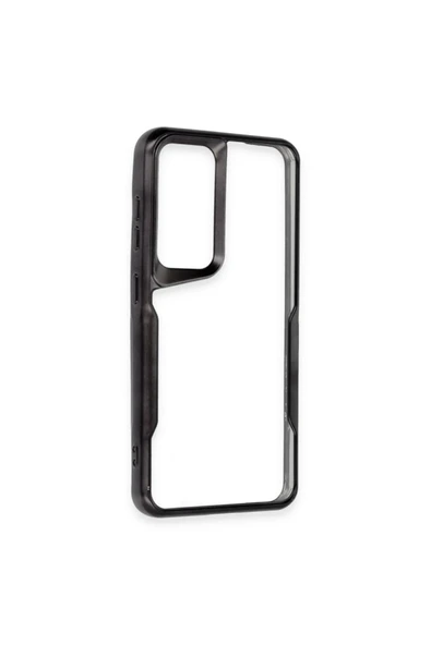 Samsung Galaxy A05S Kılıf Boyi Silikon Kapak - Siyah - Resim 2