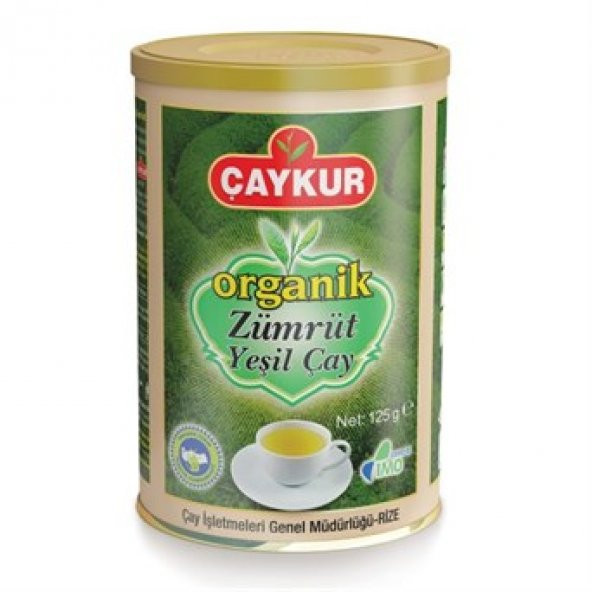 Çaykur Organik Zümrüt Yeşil 125 Gr