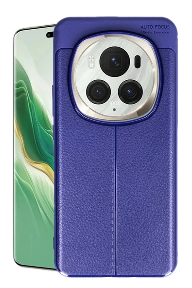 Huawei Honor Magic 6 Pro Kılıf Auto Focus Kapak - Lacivert ürün görseli