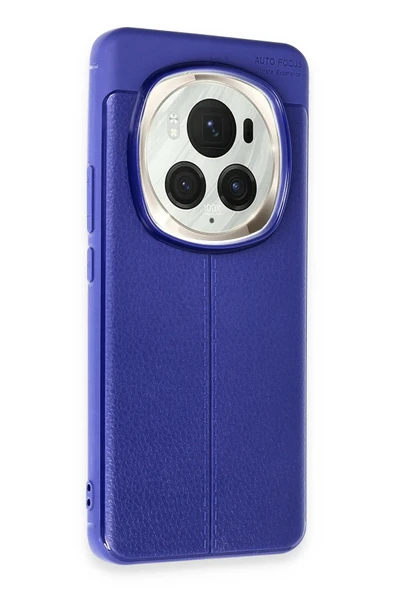 Huawei Honor Magic 6 Pro Kılıf Auto Focus Kapak - Lacivert - Resim 2