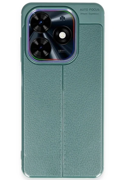 Tecno Spark 20 Pro Kılıf Auto Focus Kapak - Koyu Yeşil - Resim 2